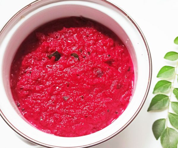 Beetyogurt chutney