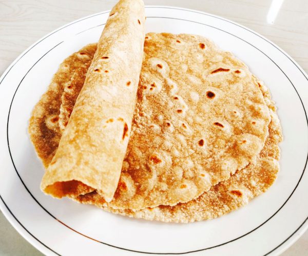 Oats wheat chappati